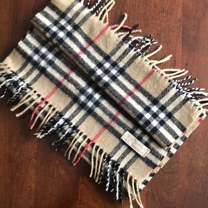 Burberry vintage cashmere scarf